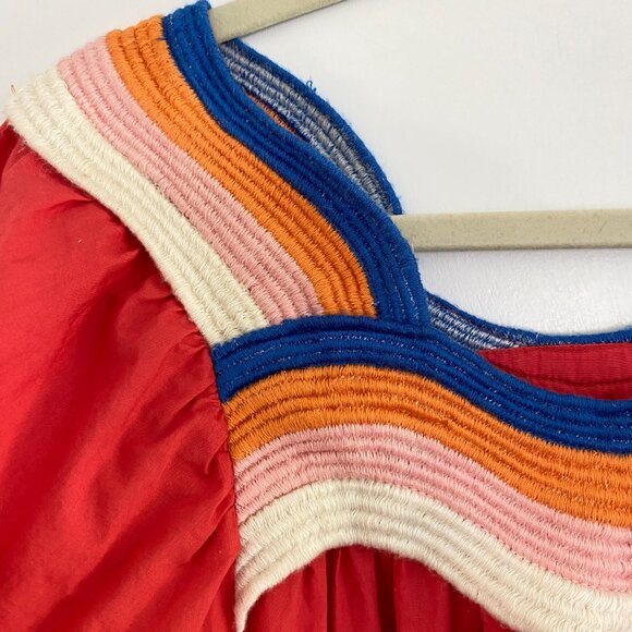 COREY LYNN CALTER THE MIRIAM WAVE DRESS in Coral - Picture 4 of 12